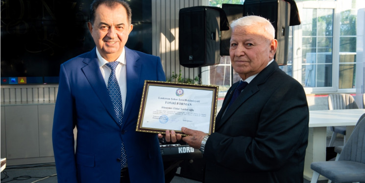 Lənkəran Rayon Ağsaqqqallar Şurasının sədri Eldar Hüseynovun 85 illik yubileyi keçirilib