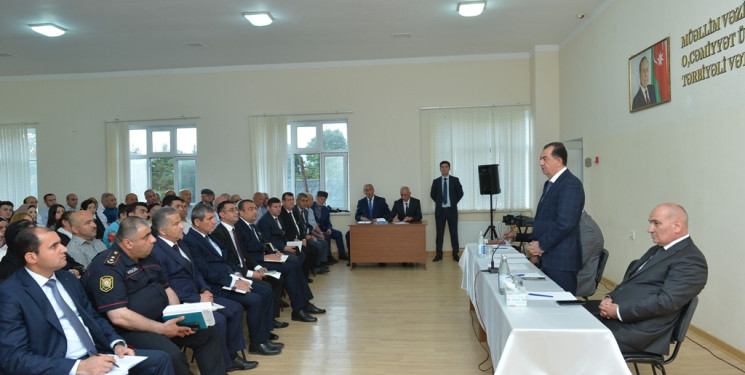 Şağlaser kənd inzibati ərazi dairəsinin sakinləri Taleh Qaraşovun səyyar qəbulundan razı qalıblar