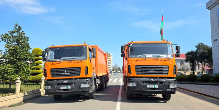 Lənkəran rayonuna 2 ədəd yeni “kommunal təyinatlı xüsusi texnika” verilib